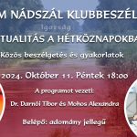 Három Nádszál Klubbeszélgetés