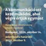 MBTI® élménytréning - Jung elmélete alapján